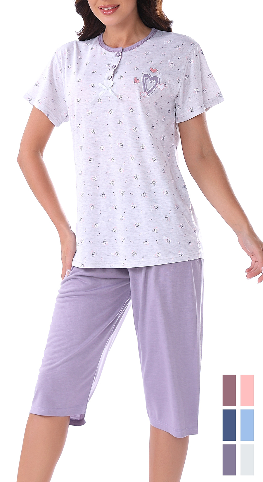 Haut de shops pyjama femme grande taille