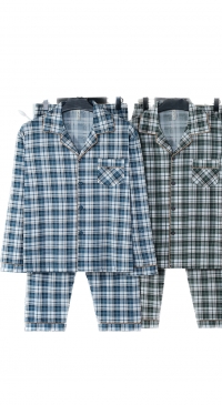 Pyjama à carreaux pour homme