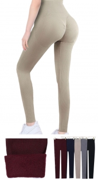 Legging sans coutures molletonné