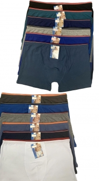 Boxers Homme coton uni